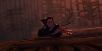 Cenas de Samurai dos Olhos Azuis