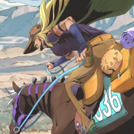 Gyro Zeppeli em JoJo's Bizarre Adventure: Steel Ball Run