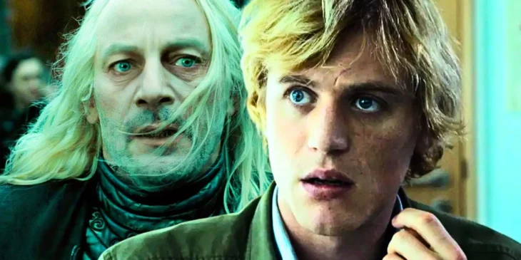 Jason Isaacs e Johnny Flynn, atores de Lucius Malfoy na saga Harry Potter
