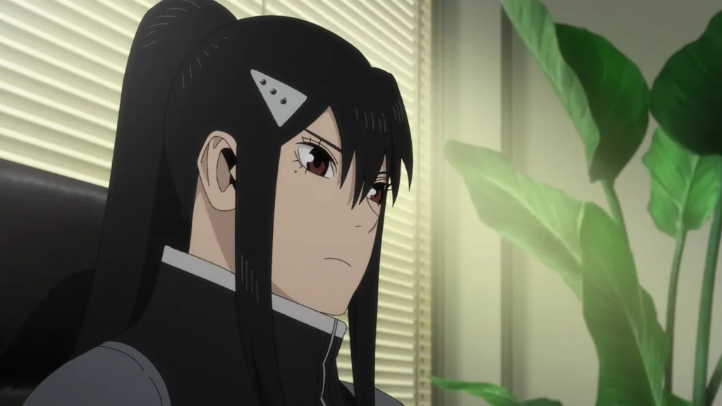 Mina Ashiro em cena do Episódio 6 da 2ª temporada de Kaiju No. 8
