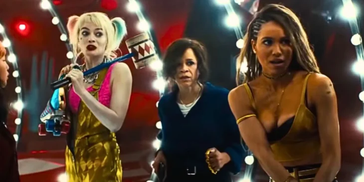 Margot Robbie e elenco de Aves de Rapina