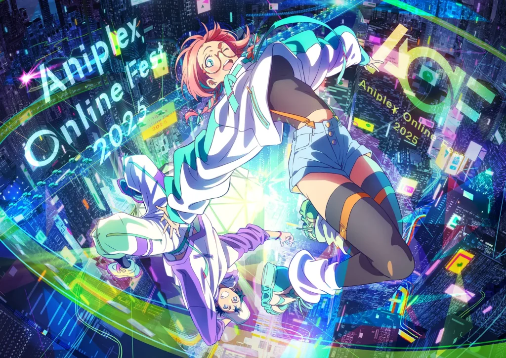 Arte oficial do Aniplex Online Fest 2025