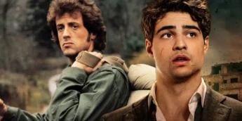 Sylvester Stallone como Rambo e Noah Centineo