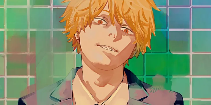 Denji em capa do Volume 11 de Chainsaw Man