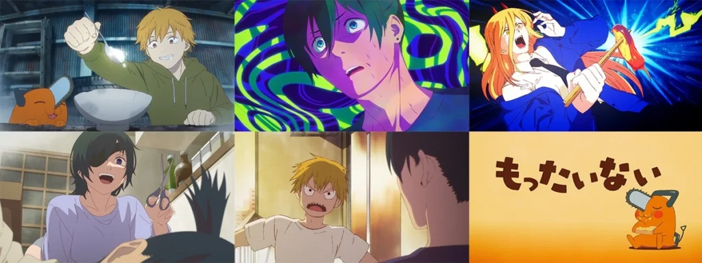 Imagens promocionais do curta animado Chainsaw Biyori