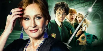 J K Rowling e filme de Harry Potter