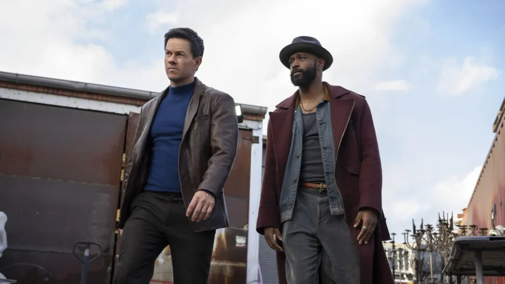Mark Wahlberg e Lakeith Stanfield em Jogo Sujo