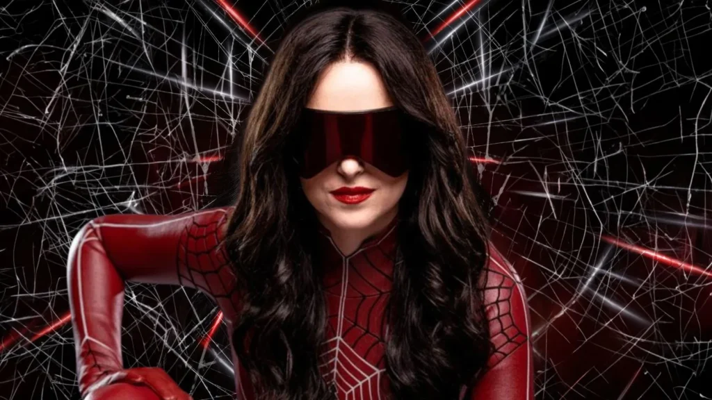 Dakota Johnson no filme Madame Teia