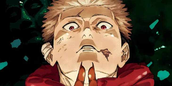 Yuji Itadori em capa do Volume 30 de Jujutsu Kaisen