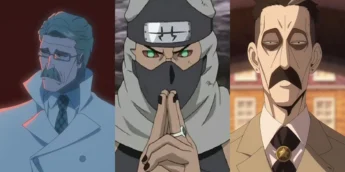 Papéis de Takaya Hashi: Robert Accutrone em Bleach, Kazuku em Naruto e Donovan Desmond em SPY x FAMILY