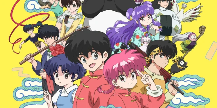 Pôster oficial da 2ª temporada de Ranma ½