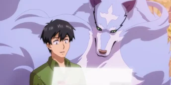 Mukoda e Fel em cena da 2ª temporada de Campfire Cooking in Another World with My Absurd Skill