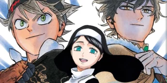 Asta, Yuno e Lily em capa do Volume 33 de Black Clover
