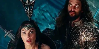 Gal Gadot e Jason Momoa em Liga da Justiça