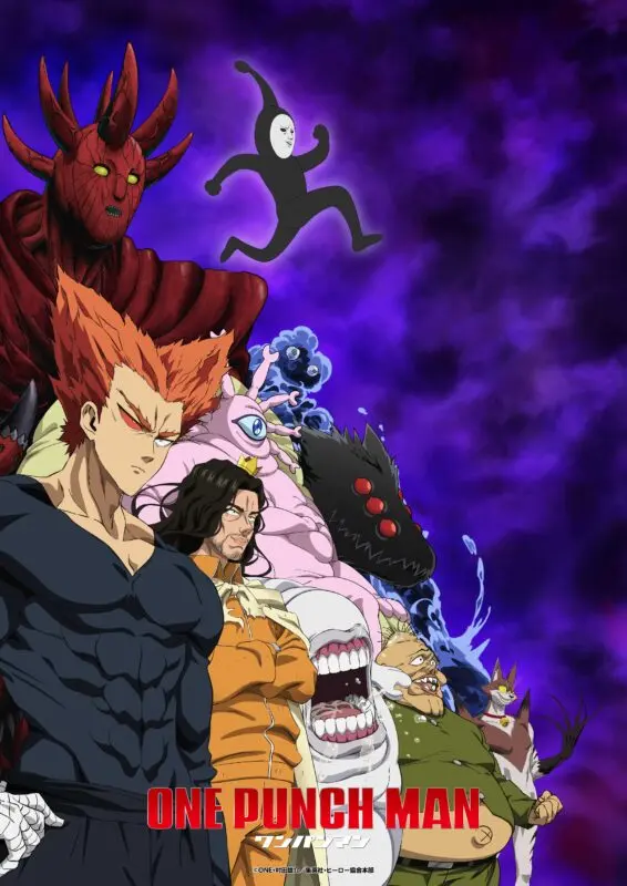 One-Punch Man | 3ª temporada ganha novo vídeo promocional, pôster
