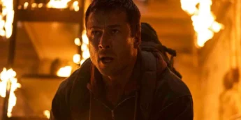 Glen Powell em O Sobrevivente