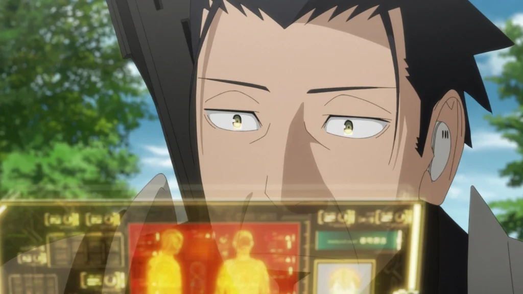 Cena do Episódio 8 da 2 ª temporada de Kaiju No. 8