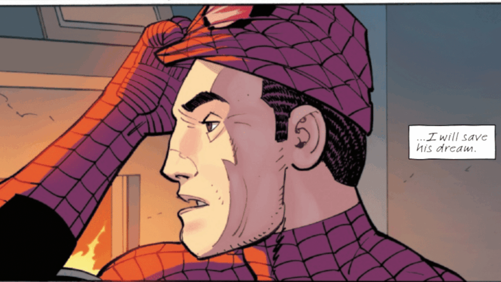 Duende Verde como Homem-Aranha