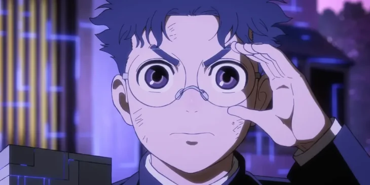 Okarun em cena do Episódio 11 da 2ª temporada de DAN DA DAN