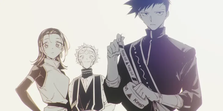 Trio principal de Jujutsu Kaisen Modulo