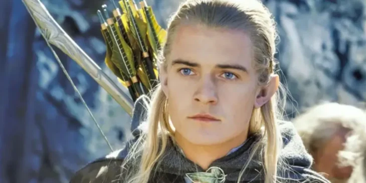 Orlando Bloom é Legolas em O Senhor dos Anéis