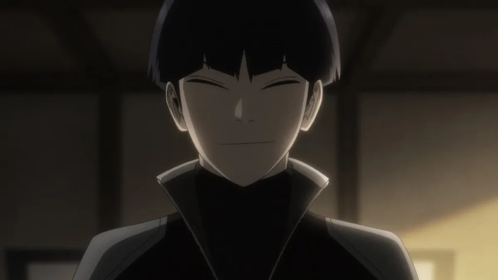 Hoshina em cena do Episódio 9 da 2ª temporada de Kaiju No. 8