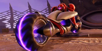 Samus e moto em Metroid Prime 4: Beyond