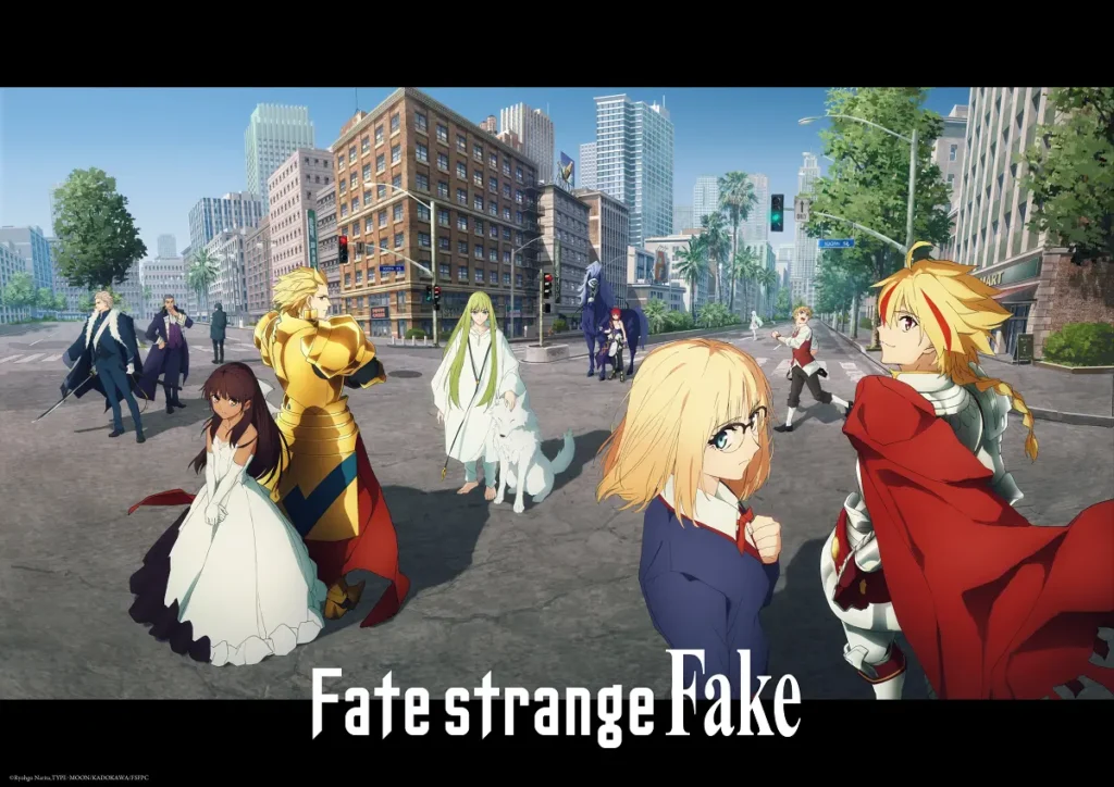 Arte promocional de Fate/strange Fake
