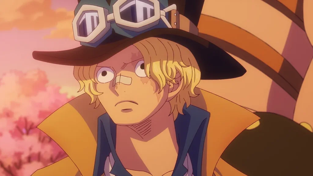 Sabo em cena do Episódio 1.143 de One Piece