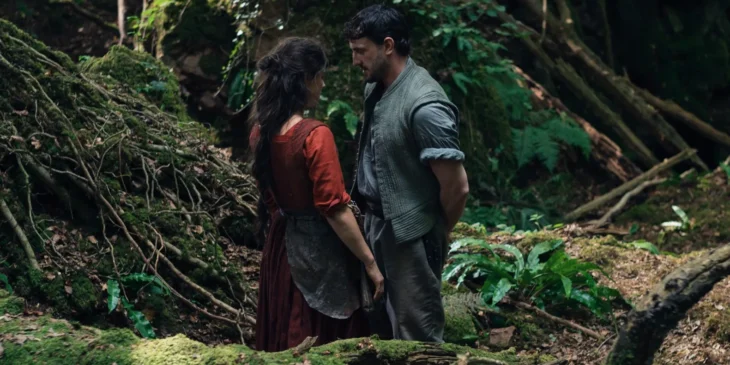 Paul Mescal e Jessie Buckley em Hamnet