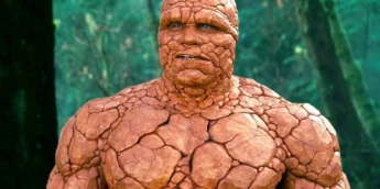 Michael Chiklis como o Coisa, do Quarteto Fantástico
