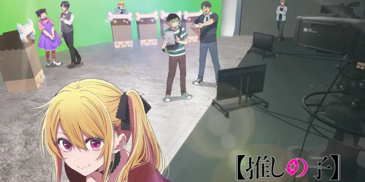 Ruby e outros em arte promocional da 3ª temporada de Oshi no Ko
