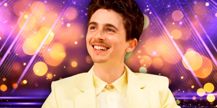 O ator Timothée Chalamet