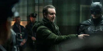 Matt Reeves no set de Batman