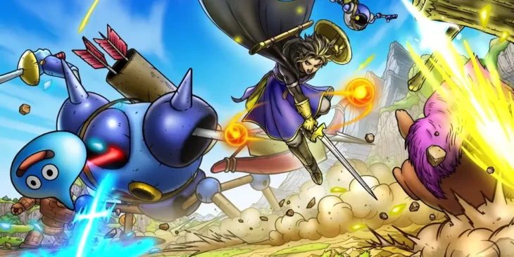 Arte promocional do jogo Dragon Quest Smash/Grow