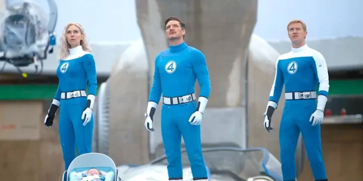 Elenco de Quarteto Fantástico em bastidores do MCU