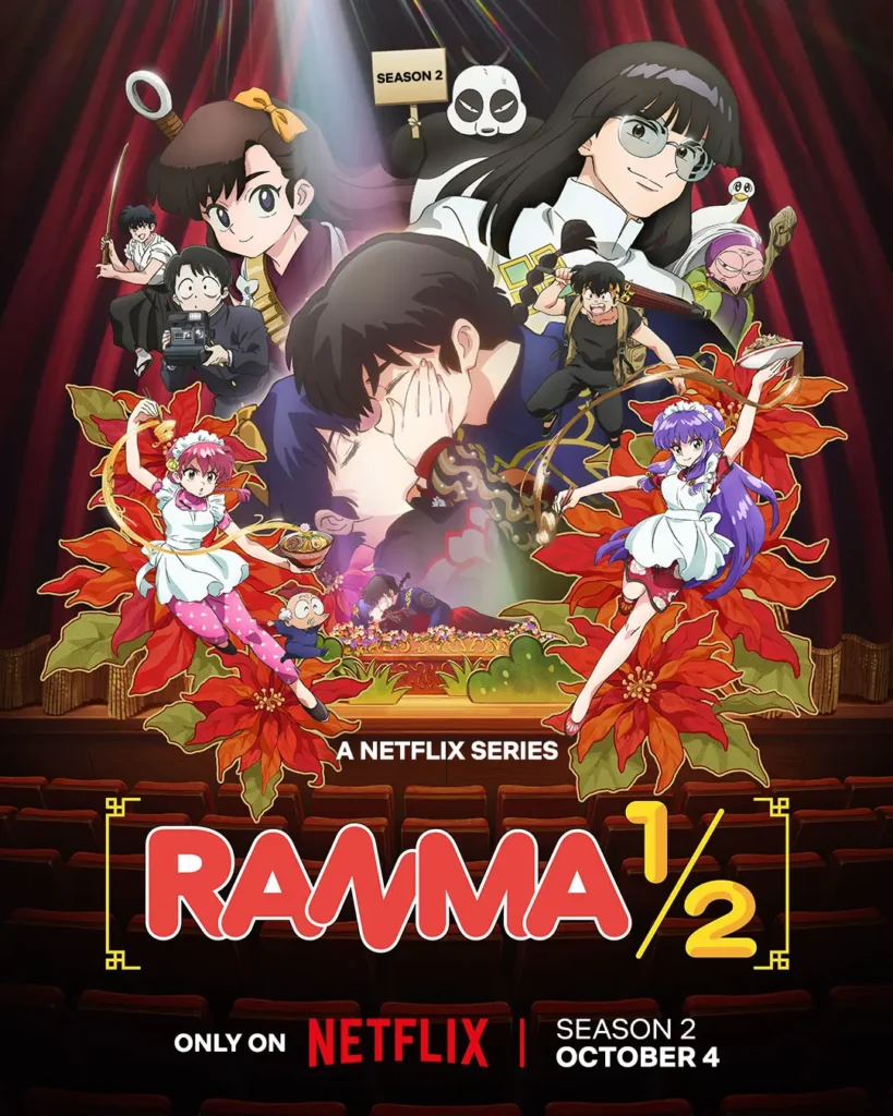 Pôster inédito da 2ª temporada de Ranma ½