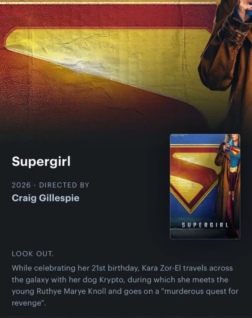Sinopse do filme da Supergirl