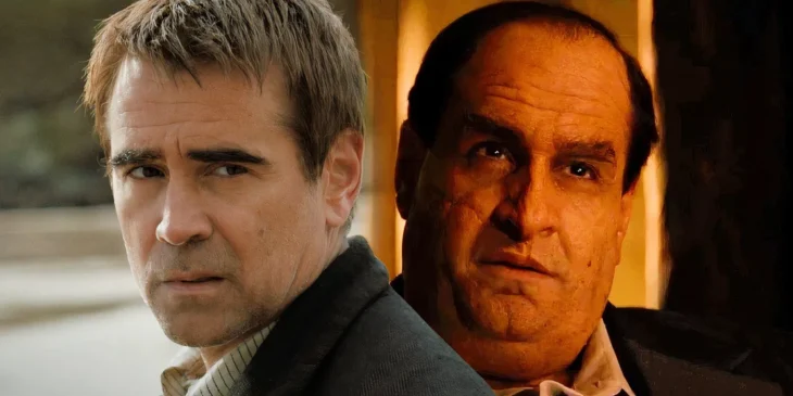 Colin Farrell como o Pinguim