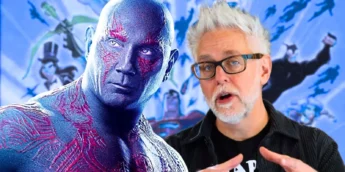 Dave Bautista e James Gunn, líder do DCU