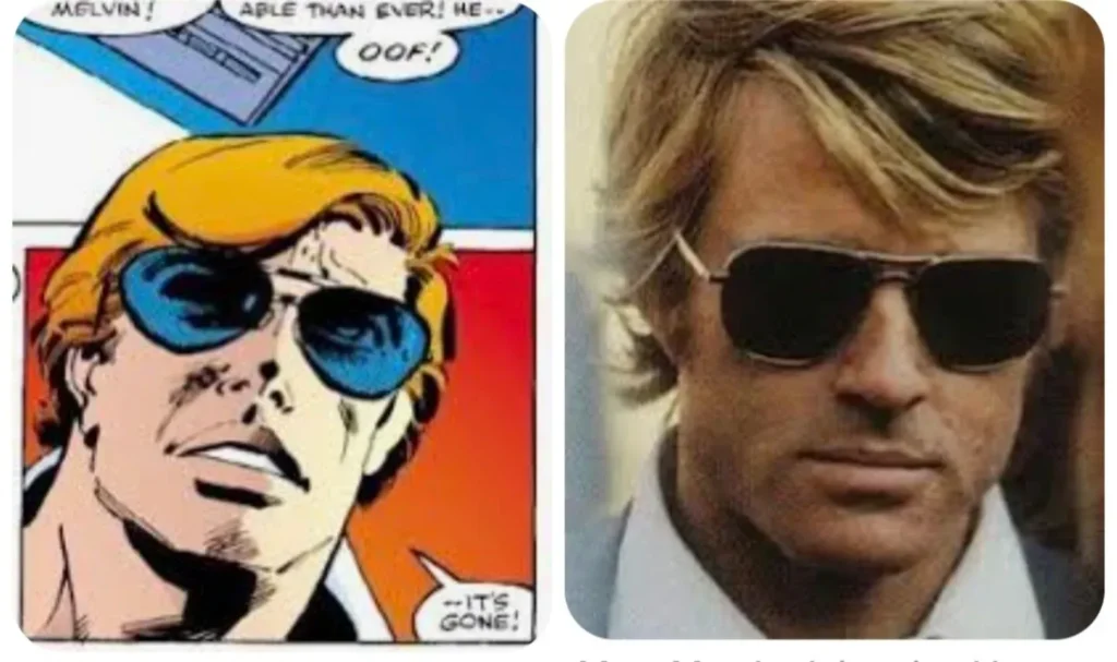 Matt Murdock, o Demolidor, e Robert Redford