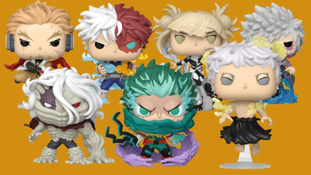 Nova linha de figuras POP! de My Hero Academia