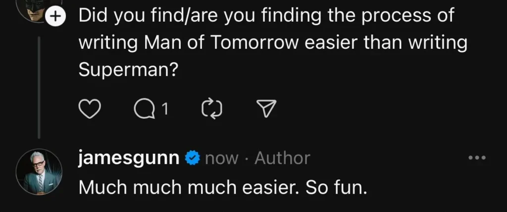 Threads de James Gunn
