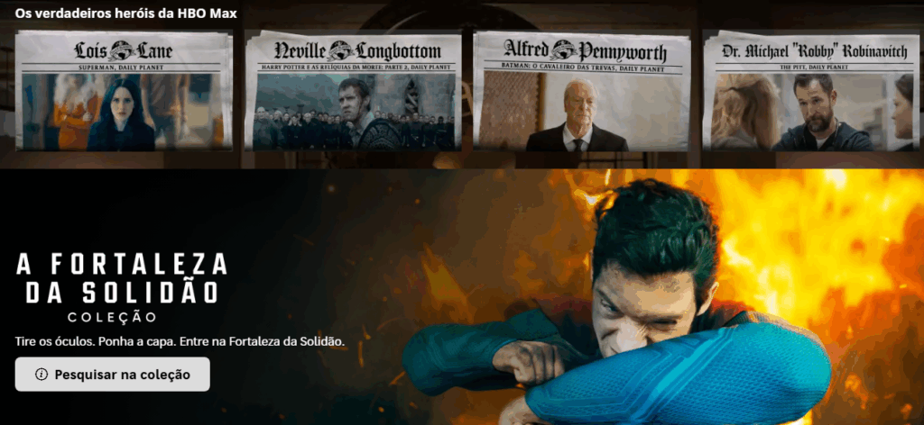 Superman chega à HBO Max e transforma plataforma no Planeta Diário