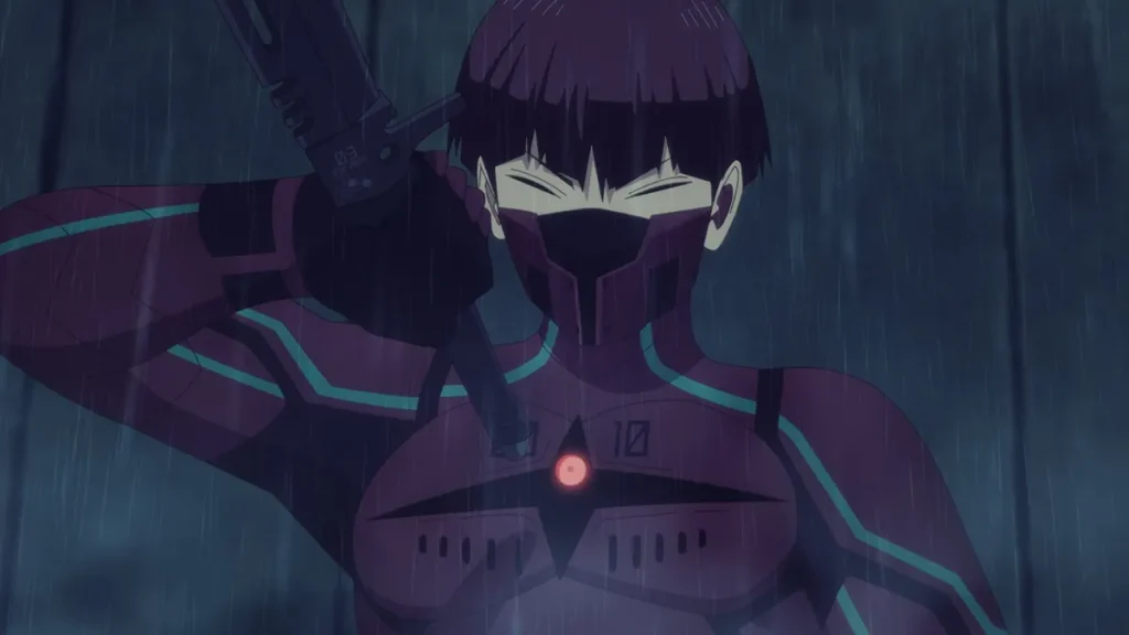 Soshiro Hoshina em cena do Episódio 22 de Kaiju No. 8