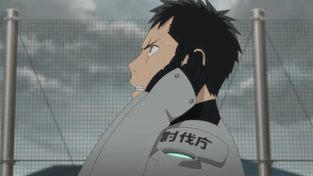 Kafka Hibino em cena do Episódio 22 de Kaiju No. 8
