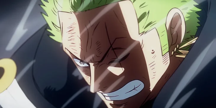 Zoro em cena do Episódio 1.144 de One Piece