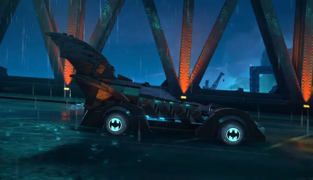 Batmóvel de Batman Eternamente em LEGO Batman: O Legado do Cavaleiro das Trevas