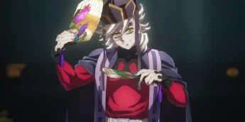 Doma em cena de Demon Slayer; Castelo Infinito