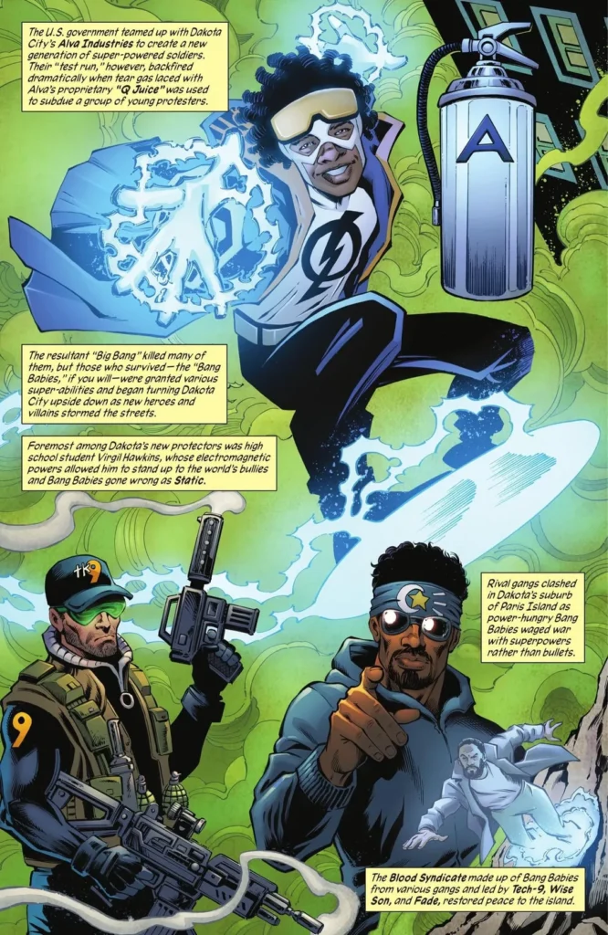 Super Choque nos quadrinhos da DC